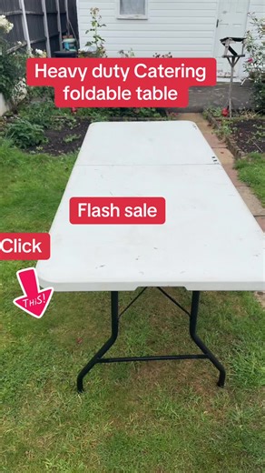 Heavy Duty Foldable Catering Table for Easy Use
