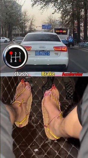 Clutch Brake Accelerator Explained in 15 Seconds 🚗 #youtubeshorts #safedriving