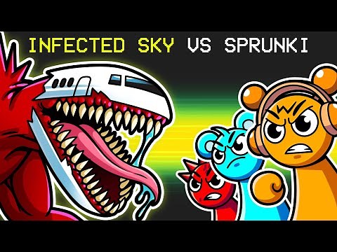 INFECTED SKY vs SPRUNKI (Cartoon Animation)