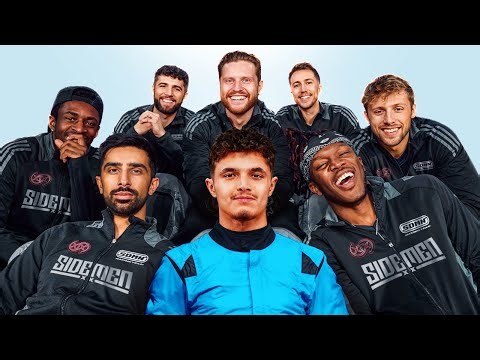 SIDEMEN VS LANDO NORRIS ON ROCKET LEAGUE