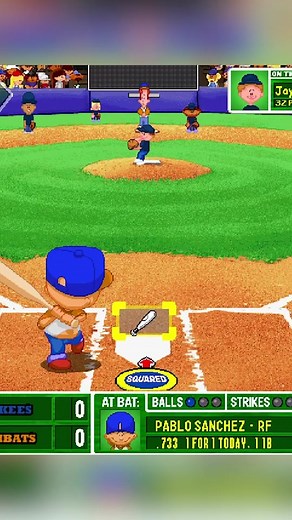 The Wombats face off against the Yankees in Game 1 of the Backyard Baseball World Series #backyardbaseball #mlb #oldschoolgames