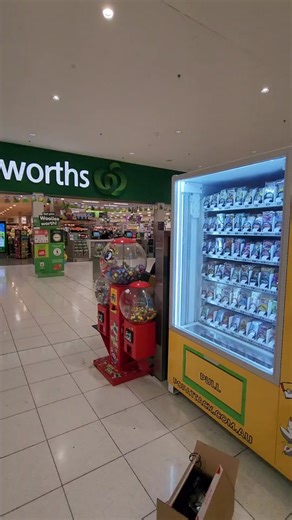 Pokemon Vending Machine at Elizabeth Shopping Centre