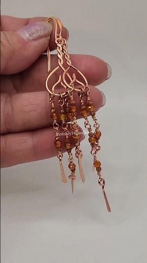 New Membership Tutorial! Chandelier Earrings #perfectlytwistedjewelry #jewelry #earringtutorial
