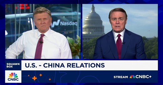 U.S. Amb. to China David Perdue on U.S.-China relations, trade talks and state of China's economy