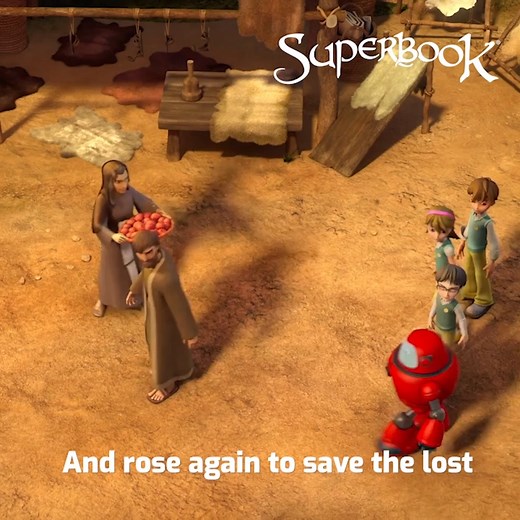 22K views · 4.4K reactions | God wants to tell something to Peter and Cornelius through a vision.  Watch this video and find out what God wants them to do.  Read Acts 10 in the Superbook Bible App and learn more about this story.  Click here to download: https://go.cbn.com/uHuB | Superbook | Facebook