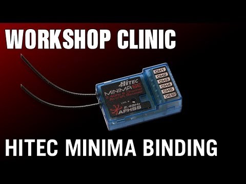 Hitec Minima Receiver Binding Clinic