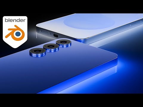Modeling a Samsung Smartphone in Blender