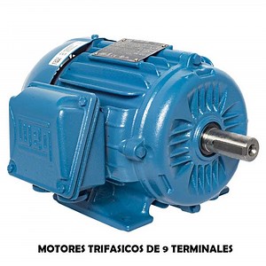 Motores eléctricos trifásicos de 9 terminales