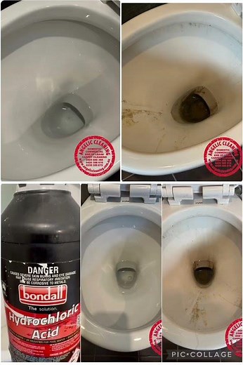 How to remove brown stains from toilet bowl ?