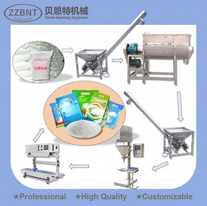 [Hot Item] Zzbnt Source Factory Soap Detergent Dry Powder Blender Mixing Packaging Machine Production Line