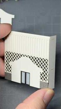 【制作⑤日目】ジャパミニシリーズ【飲食街1】 Non-scale ◆みにちゅあーとキット #shorts #Japamini #ミニチュア #ペーパークラフト #みにちゅあーと