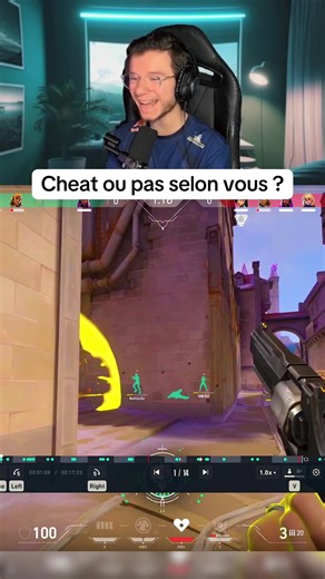 Analyse du gameplay dans Valorant avec tricheurs