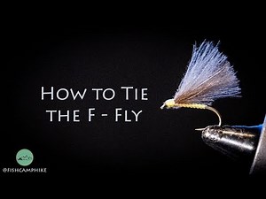 Fly tying for Beginners - How to tie F - Fly