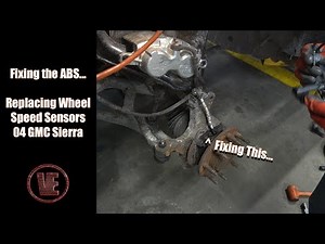 Changing Wheel Speed sensors in 04 GMC Sierra to fix ABS Light