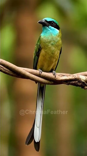 🐦 Whooping Motmot's Unique Call! #Shorts