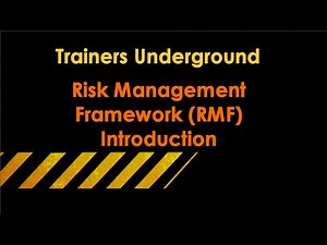 TU Introduction to NIST’s Risk Management Framework (RMF)