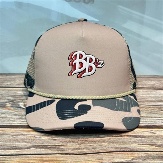 Bb'z Camo 7-panel Mesh Trucker Hat - Stylish Streetwear Snapback - Outdoor & Fishing Camouflage Cap - Etsy