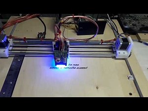 Лазерный чпу выжигатель PyroPrinter + Laser 10W 43x93 см