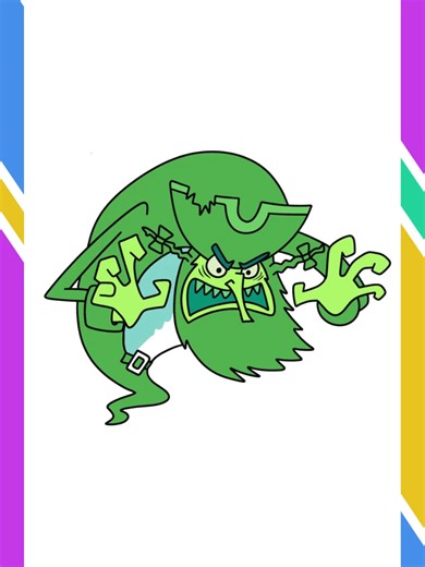 How To Drawing Flying Dutchman Cartoon #drawing #art #drawingcartoon #drawingtutorial #flyingdutchman