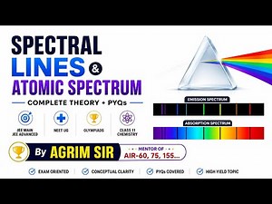 Spectrum & Spectral Lines L-12 Made Easy | Atomic Structure Revision | JEE/NEET