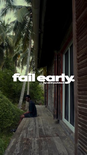 AK on Instagram: "Nobody ever truly fails at the beginning, so if you are just starting out or starting over I want you to know that this is the best time for you to fail 🫱🏾‍🫲🏽✨ #filmmaker #cinematic #akthawicked"