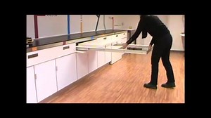 How cool is this! This pull-out table uses integrated telescopic legs and fits in a standard drawer compartment. Let us know if you want to have one of these in your kitchen. | The Owner-Builder Network