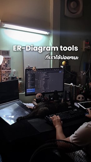 วันนี้นั่งทำ Thesis แล้วหาตัวช่วยในการสร้าง Er-diagram เผื่อเพื่อนๆคนไหนอยากหาตัวช่วยพอดี เราแนะนำ dbdiagram.io นะ เราชอบมาก เขียนโค้ดไปมันก็จะเจนมาเป็นตารางสวยให้เลย ไปลองใช้กันดูนะครับ ✨️ #cskmutnb #computerscience #cs #วิทย์คอมมจพ