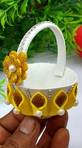 69K views · 1.2K reactions | 狀Wow!! Wonderful Mini Paper Basket Making Easy Tutorial at Home狀 #handmade #decor #basket | Craftsome | Facebook