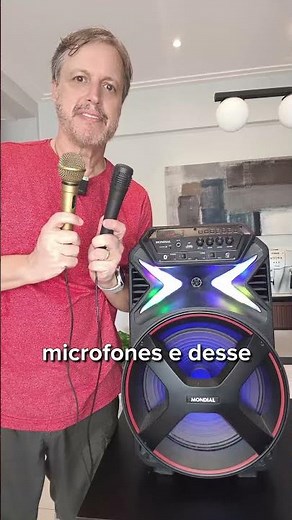 How to Connect 2 Microphones to the Mondial CM-400 Speaker 🎤 #bl_d364 #ad