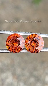 ▪️Creative Gems Ceylon Our New Project ☑️ ▪️Two identical gemstones with the same stone type, same color, same size, and the same cut 💎💎 #creativegemsceylon #gemstones #gemcutting #creative #followerseveryone #thankyouforyoursupport #reelsvideoシ | Creative Gems Ceylon