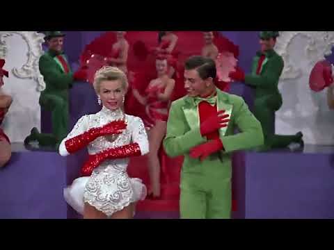 Astonishing Vera Ellen with Bing Crosby and Danny Kaye from White Christmas movie (1954)