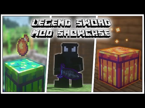 A VERY UNDERRATED MOD - Legend Sword Full Showcase (Forge)