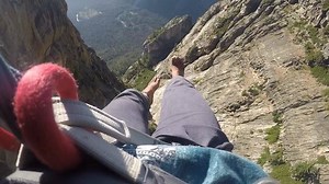Yosemite from a Slackliners point of view! . (The last bit of footage I have left, I think my GoPro was thrown away in a Walmart trashcan in Florida😭) . . . @slackind #slackliners #slackind #yehslacks #slackline | Yehslacks