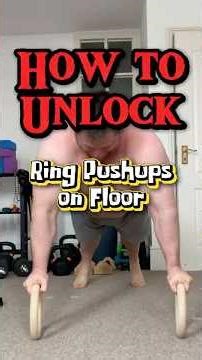 Ring Pushups on Floor | How to Unlock?