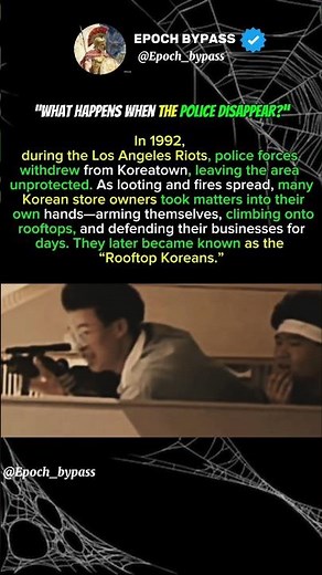 “Rooftop Koreans: When a Community Had to Defend Itself” #historicalfacts