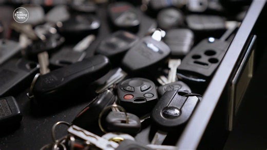 412K views · 5.8K reactions | After the loss of their son Michael to an incurable disease, Cheryl Johnson and her sportscaster husband Ernie passed on his cherished collection of car keys and fobs to a young boy who shares his passion, bringing joy to his family. Steve Hartman is On the Road. | CBS Evening News | Facebook