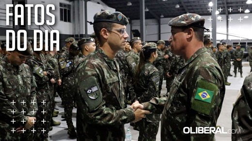 Veja como foi o embarque da tropa do Pará rumo a exercício militar nos Estados Unidos
