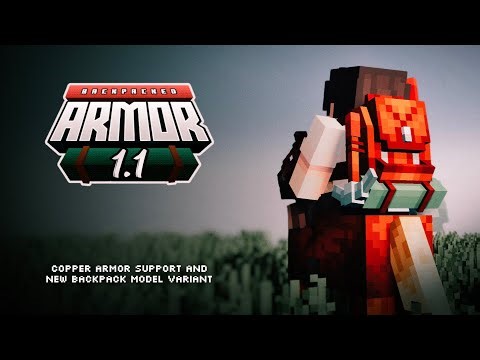Backpacked Armor 1.1 Update - Bedrock Texture Pack