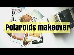 Homemade Polaroids // Use your digital photos// Repurpose your old Polaroids //