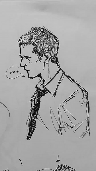 Fight Club Fanart: Easy Drawing of Tyler Durden