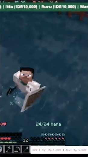 now trying the recipe but playing minecraft indonesia fyp ff this #shorts #viral #trending #minec...