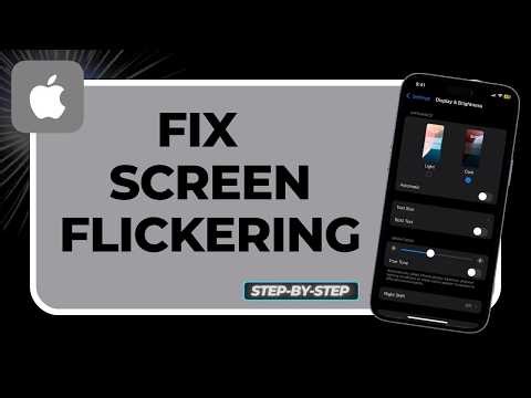 How to Fix iPhone Screen Flickering (2026 Display & Software Troubleshooting)