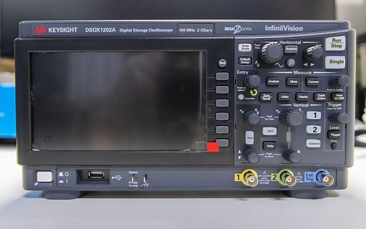 KEYSIGHT DSOX1202A 示波器开箱