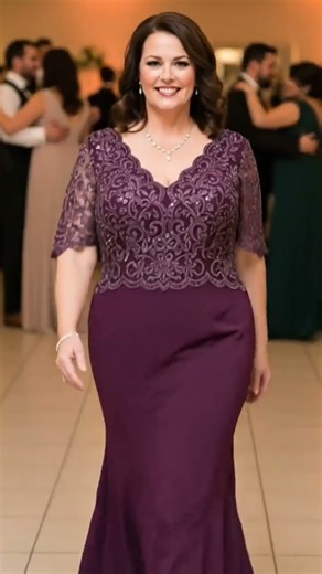 Stunning Plus Size Mother of the Bride Winter Dresses: Perfect Elegant & Chic Gown for Mom
