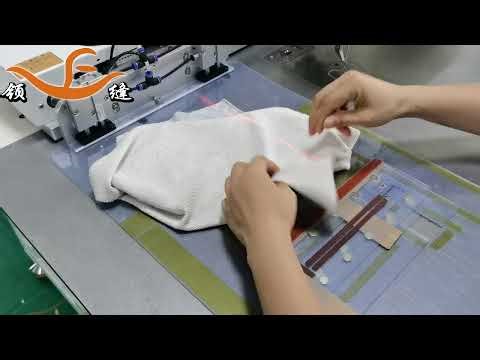 T-shirt Polo shirt hem slit machine Smart sewing machine Beginner to Pro in 30 Mins! One-click is OK
