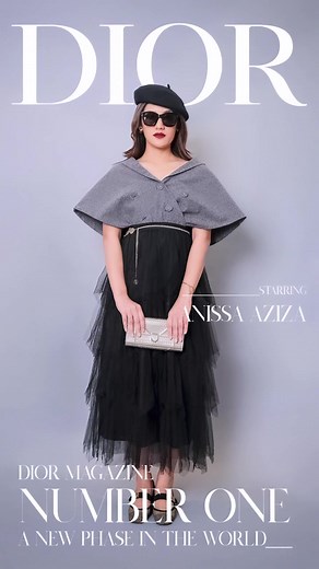 Anissa Aziza: Dior Challenge Model