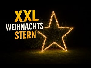 DIY Weihnachtsstern aus Holz