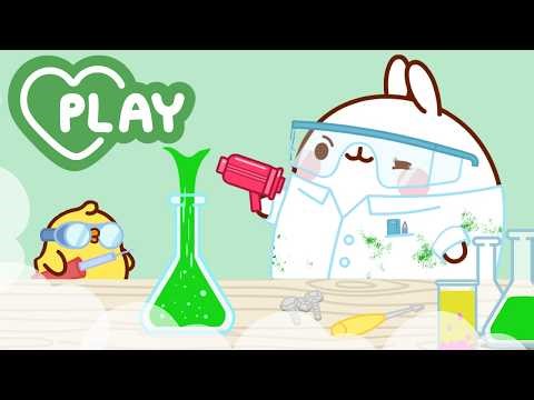 Crazy Science with Molang! 🧪✨ The Cutest Lab Experiments