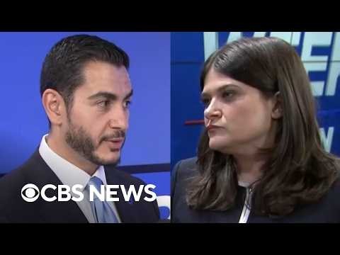 Highlights from fiery El-Sayed-Stevens Michigan Senate debate