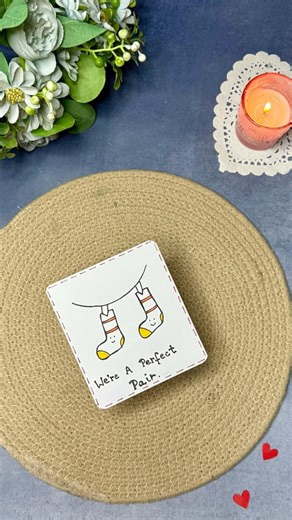 V-day diy card❤️ #diycards #trendingshorts #shorts #valentinesdaycardideas